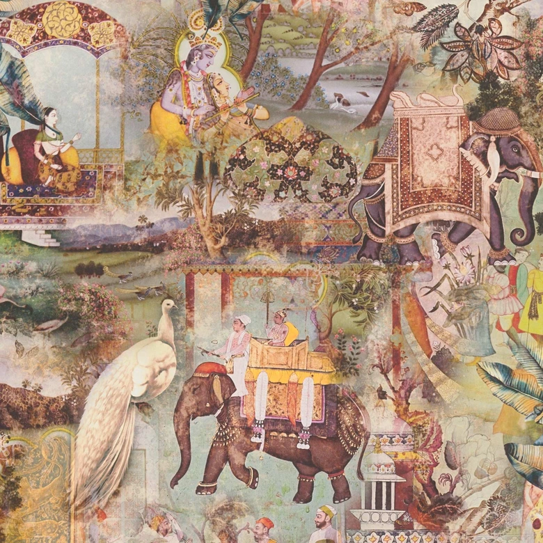 A.S. Création Dream Flowery papier peint intissé motif oriental  