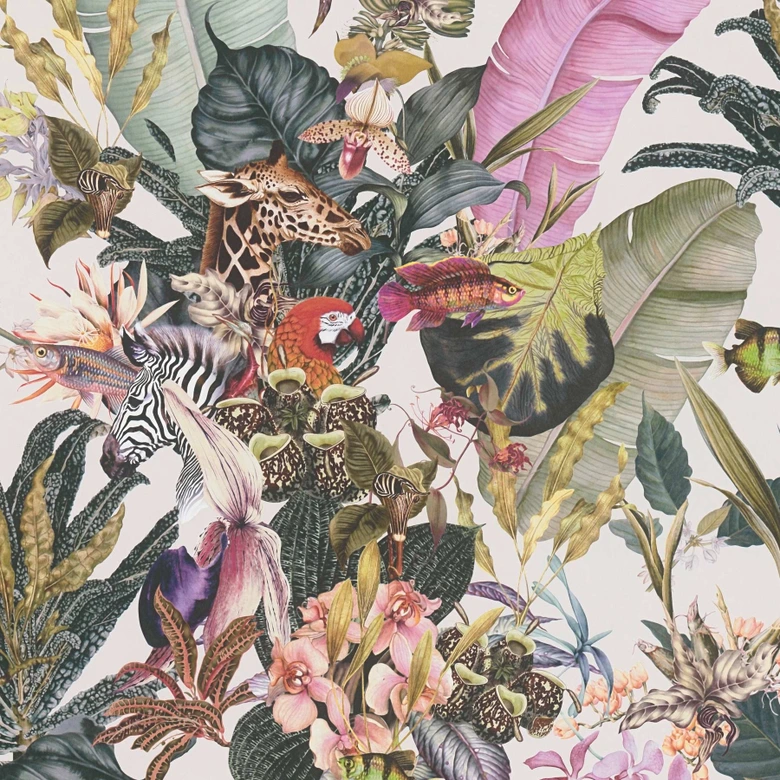 A.S. Création Dream Flowery papier peint intissé jungle 