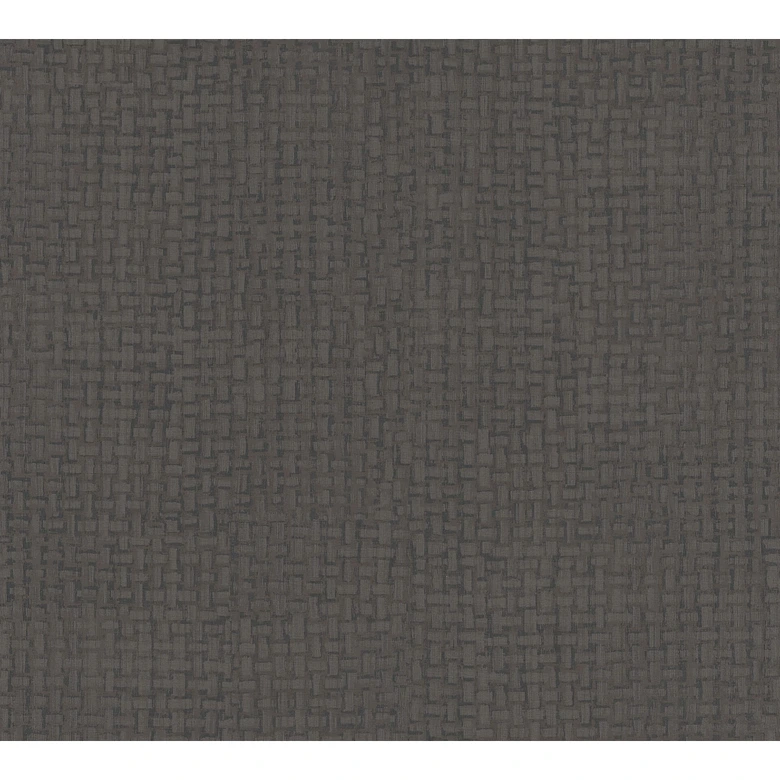 A.S. Création Exotic Life Papier peint géométrique, Gris, Noir 