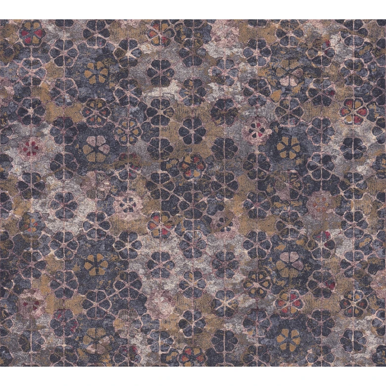 Livingwalls tapeta z włókniny New Walls Finca Home tapeta z płytek beżowa, brązowa, fioletowa 