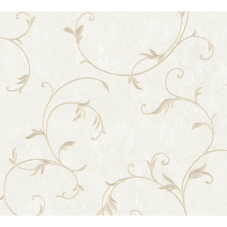 A.S. Création Vliestapete Romantico Barocktapete mit Ornamenten beige, creme, metallic 