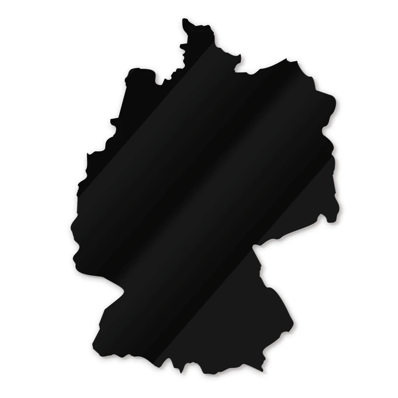 Acryldeko Karte Deutschland 