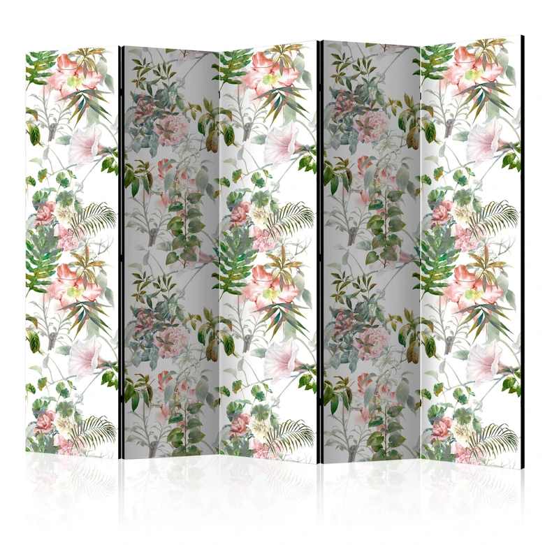 Paravent Séparation de pièce - Jardin merveilleux, 3 pièces 