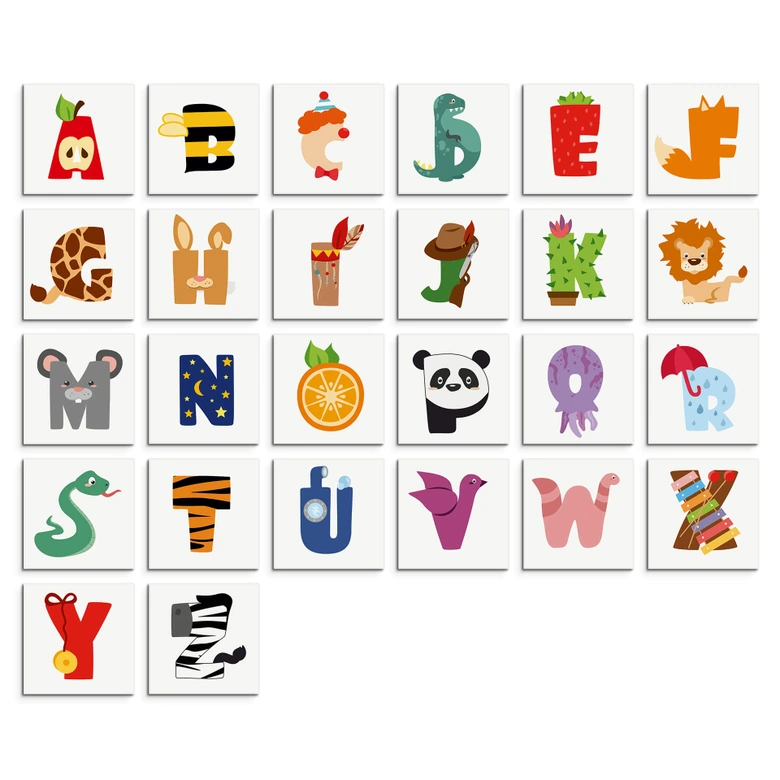 Lettere HDF per bambini 