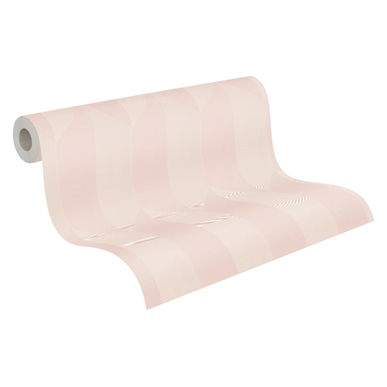 COSMOPOLITAN 3D tapet geometrisk pink moderne Ikke-vævet tapet med metallisk effekt 