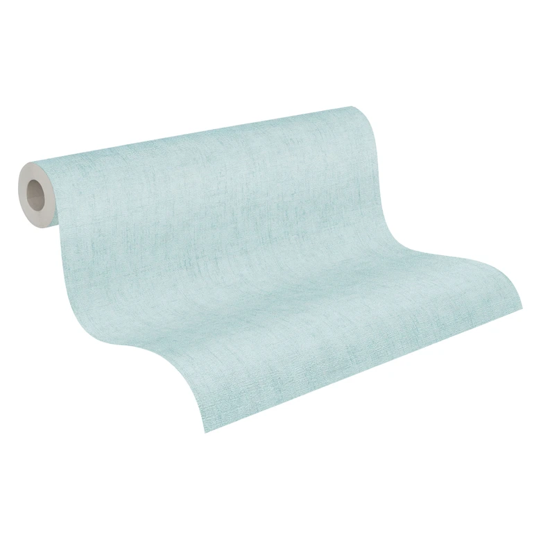 COSMOPOLITAN plain wallpaper light blue ice blue - modern non-woven wallpaper living room kitchen 