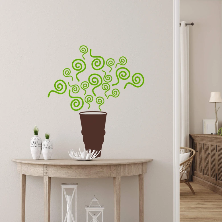 Muurstickers Bladeren Set #09 