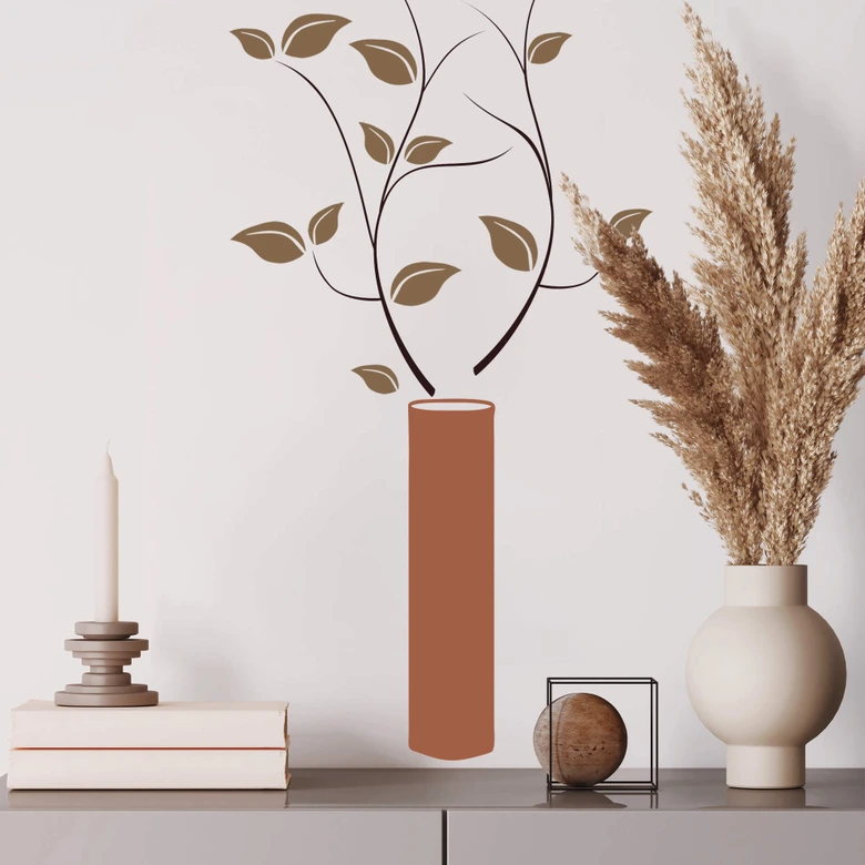 Vase 06 Wall sticker 