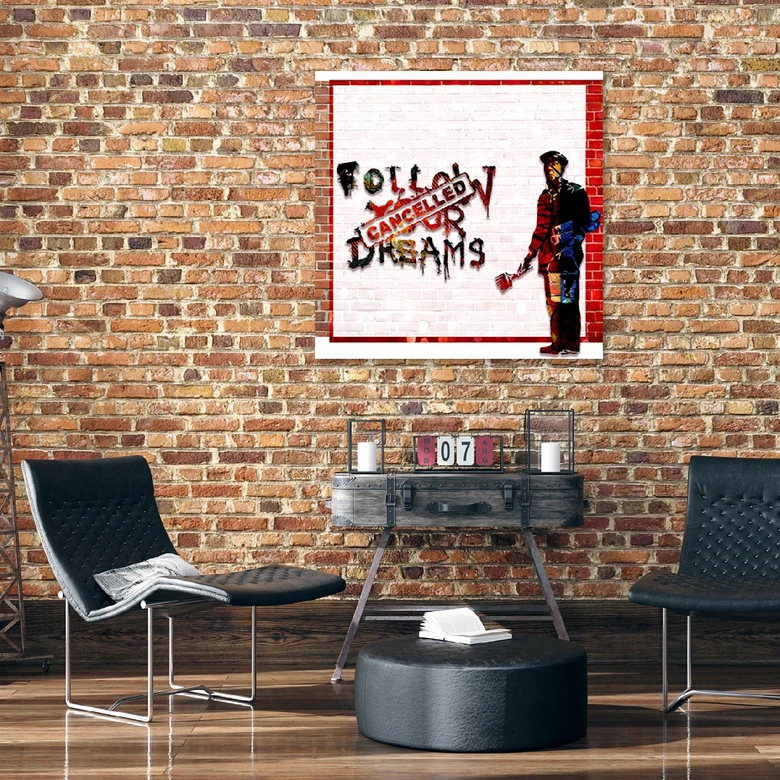 Tableau sur toile, Banksy street art 