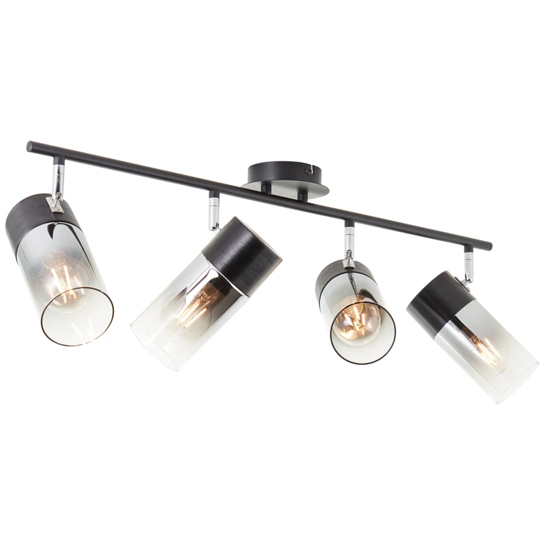 Spotrohr Aiden, grau, 74,5 x 23,5 cm, Metall Deckenleuchte 