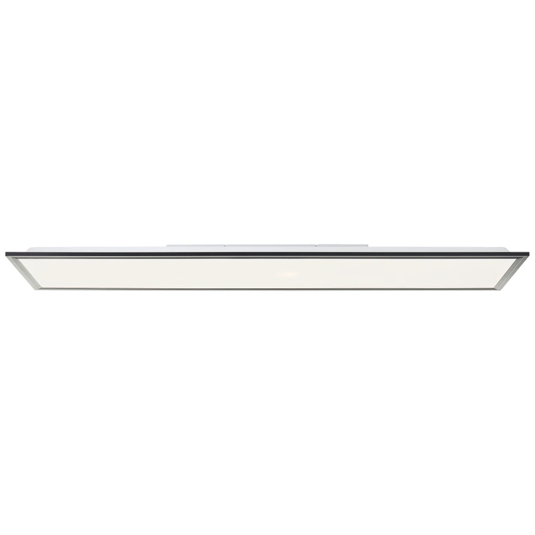 Deckenleuchte Clara, schwarz, 100 x 25 cm, Metall LED Deckenleuchte, dimmbar 