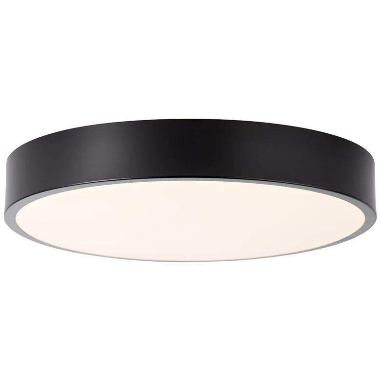 Deckenleuchte Niklas, schwarz, 6,5 x 33 cm, Deckenlampe 