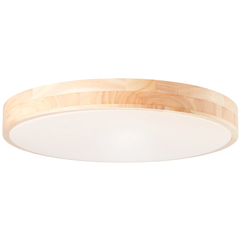 Wand- und Deckenleuchte Niklas, braun, 8,5 x 49 cm, Deckenlampe, dimmbar 