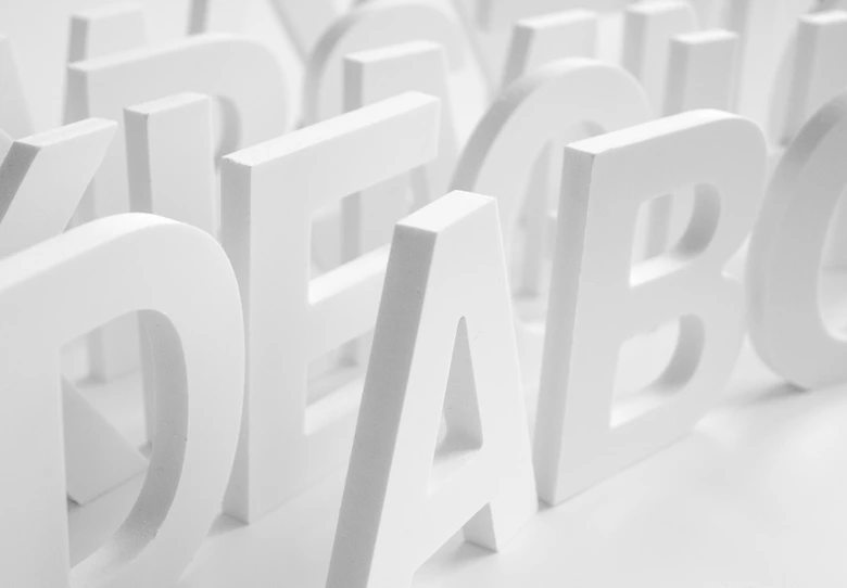 Decorative Letters 26 letters 