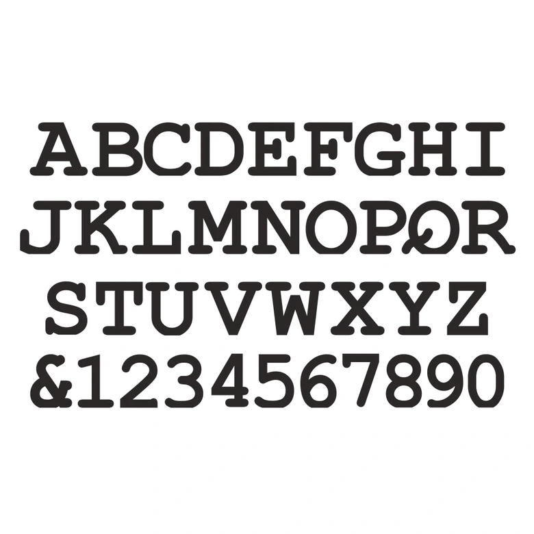 3D Letter Courier 