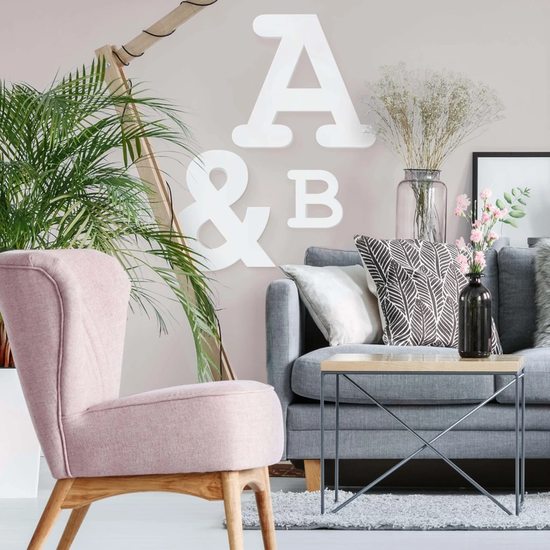 Decorative Letters from 10 - 80 cm high - Courier 