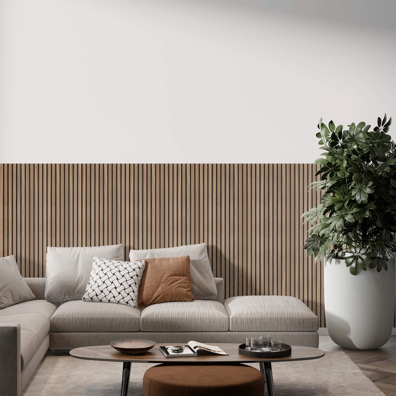 Möbelfolie Wandpaneele Holzoptik - erweiterbar 