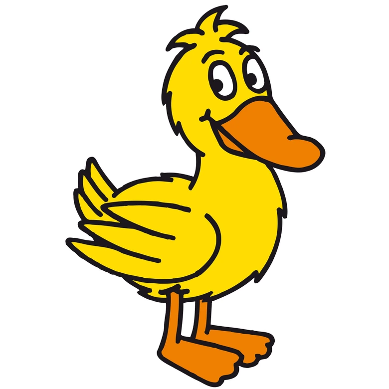 The Duck 1 Wall Sticker 