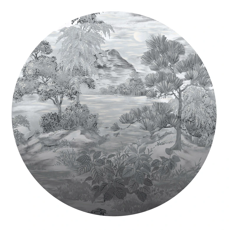 Digitaltapete Fujiyama in 1,4 m x 1,4 m Fashion for Walls 4 von Guido Maria Kretschmer 