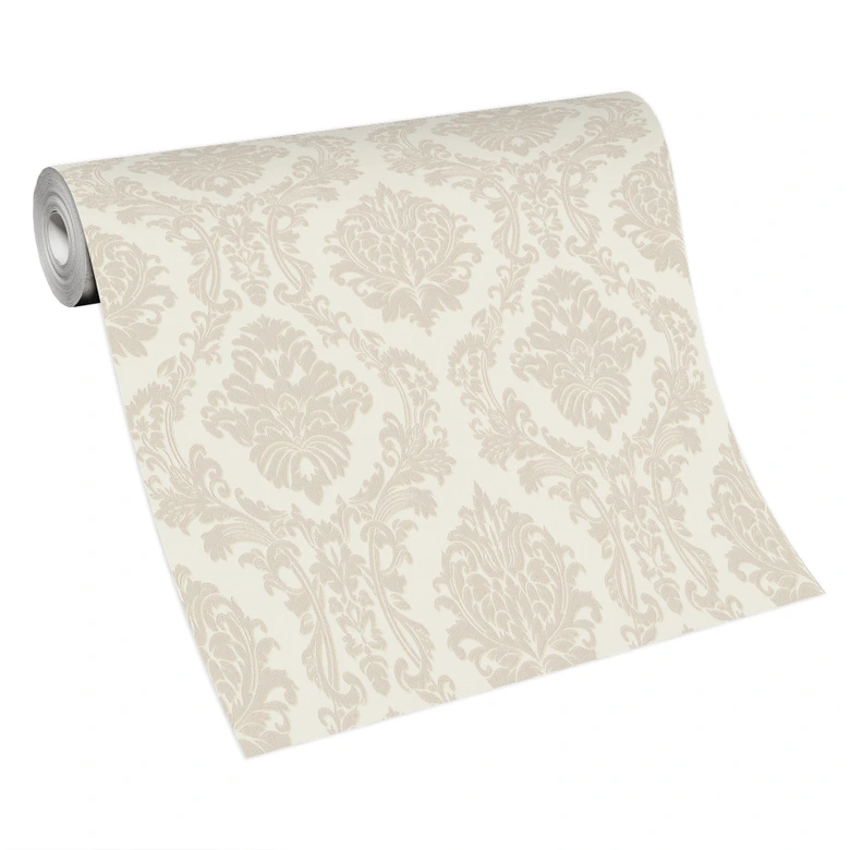 Ornamenttapete, Vliestapete Erismann Versailles creme 