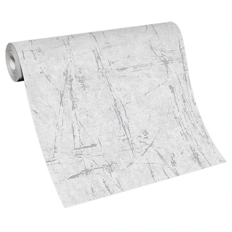 Papel pintado no tejido Erismann Evolution gris 