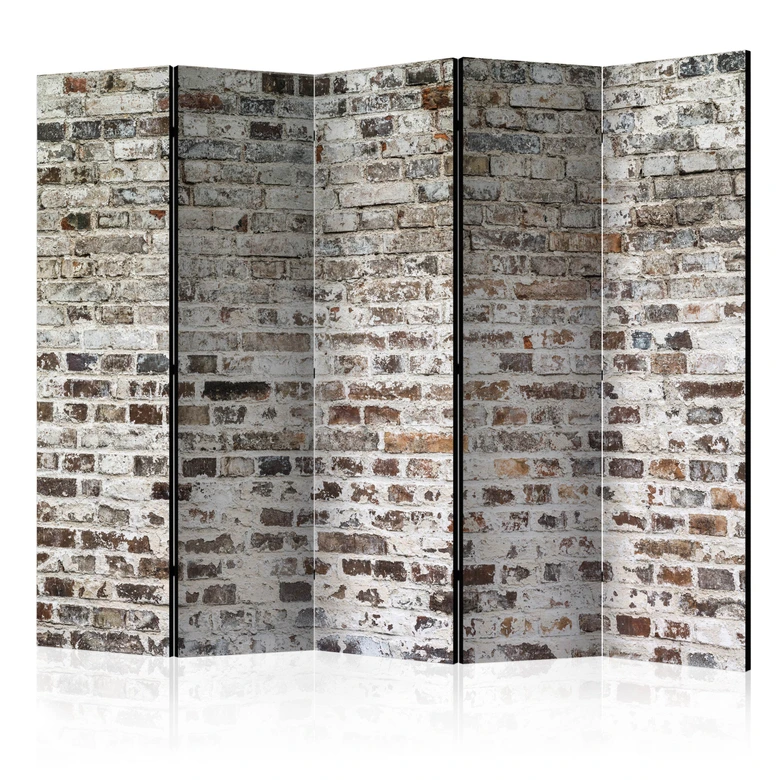 Paravent Séparation de pièce - Vieux murs, 3 pièces 