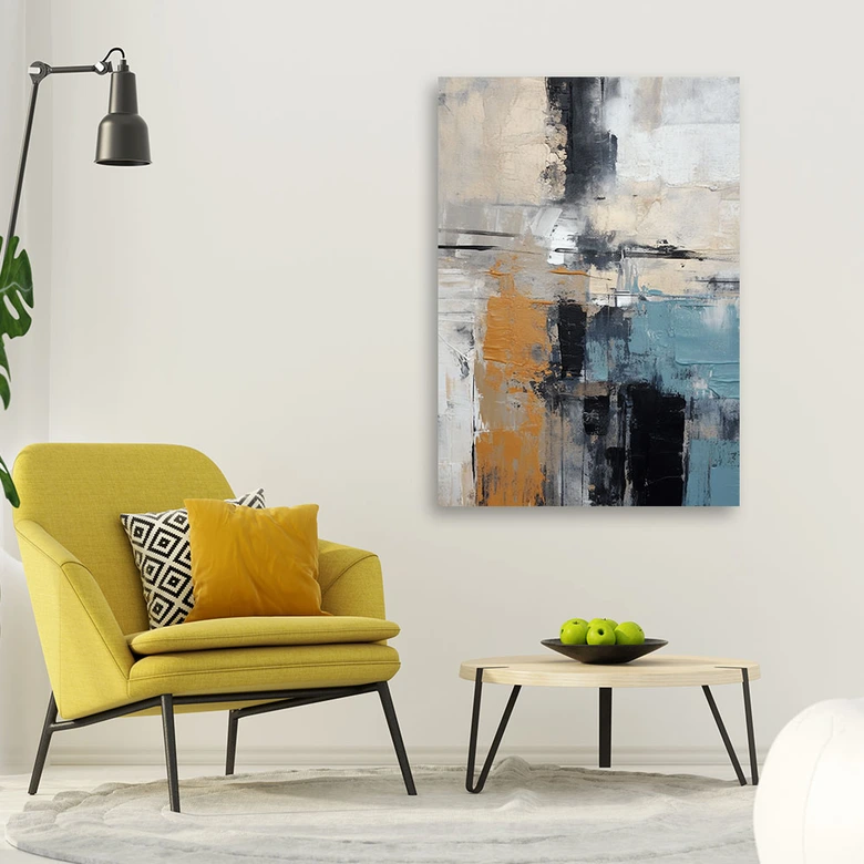 Leinwandbild, Minimalistische Abstraktion 