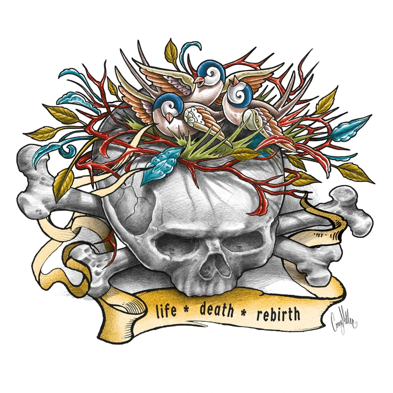 Adesivi per finestre LA Ink - Rinascita 