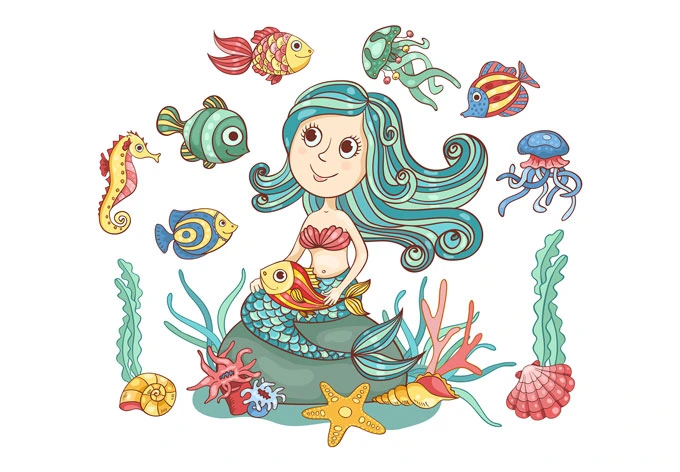 Cuadro de ventana sirena 02 