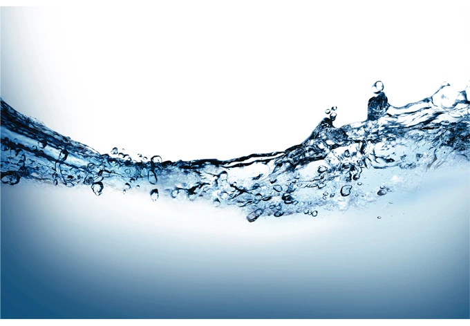 Fensterbild Water Flow 