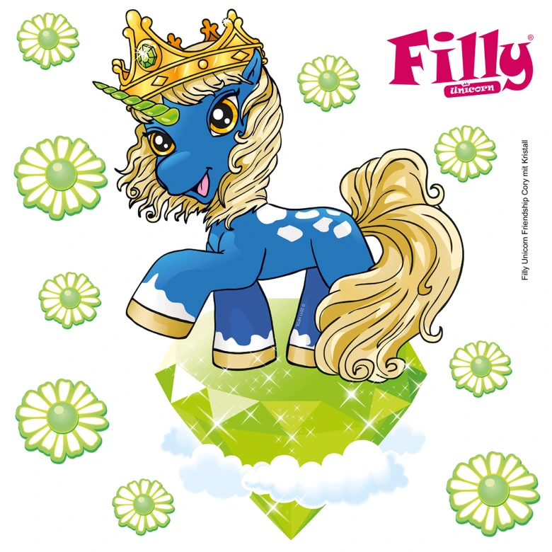 Muursticker Filly Unicorn - Friendship Cory 