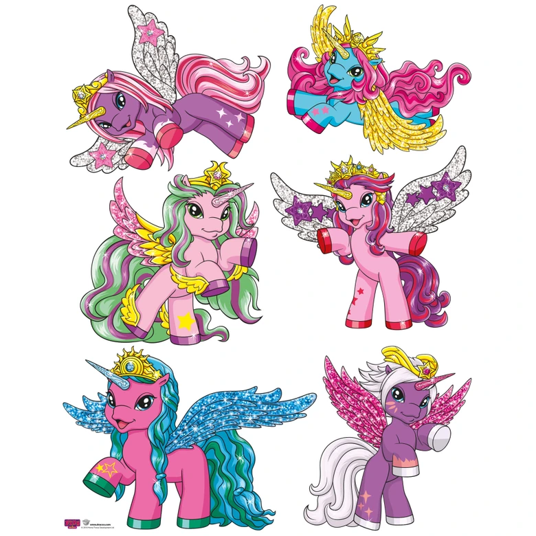 Wandtattoo Filly Stars Set 