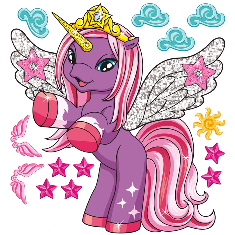 Wallsticker Filly Stars - Princess Zodia 