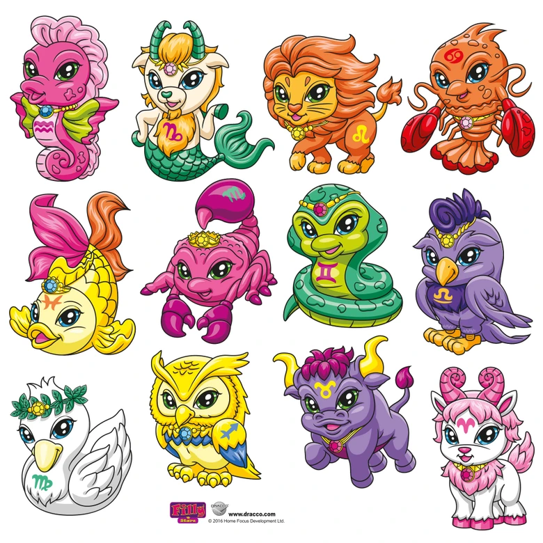 Wallsticker Filly Stars - Kæledyr 