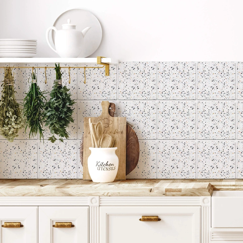 Tegelstickers Terrazzo (set van 12) 