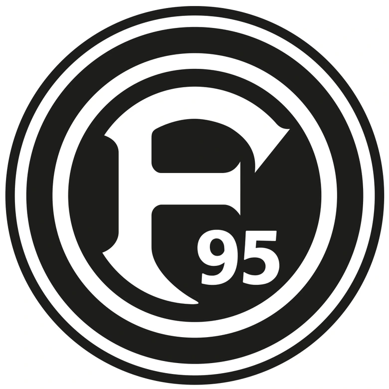 Wandtattoo Fortuna Düsseldorf Logo einfarbig 