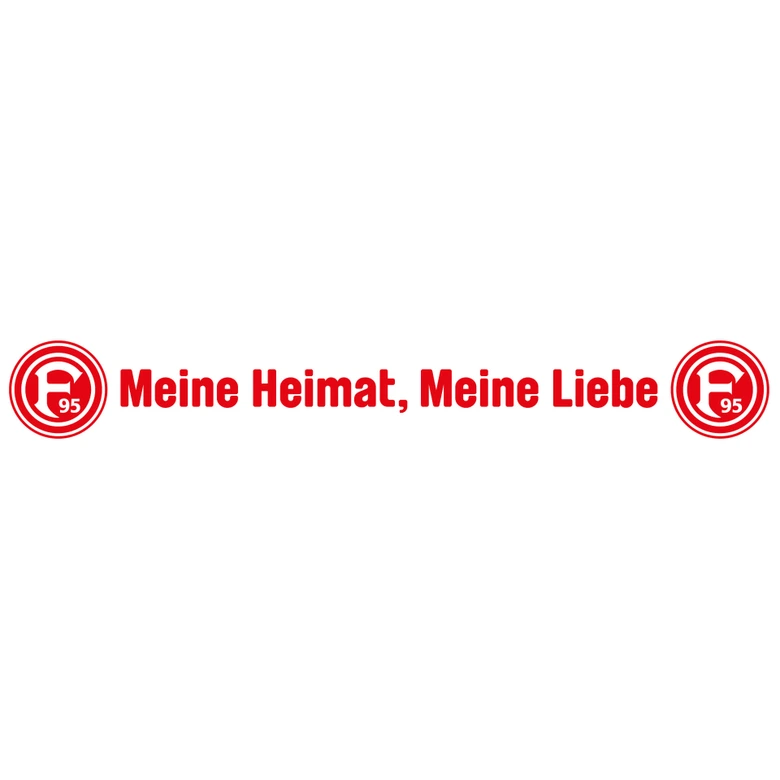 Wandtattoo Fortuna Düsseldorf Meine Heimat... 