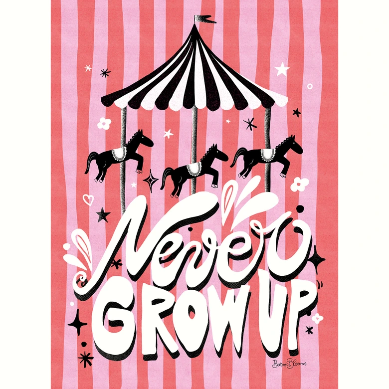 Papier peint photo Never grow up - Bloom 