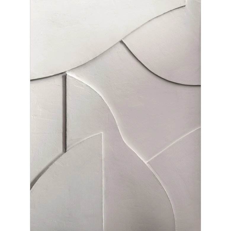 Wall mural Abstract structures in soft beige - Böhmer 