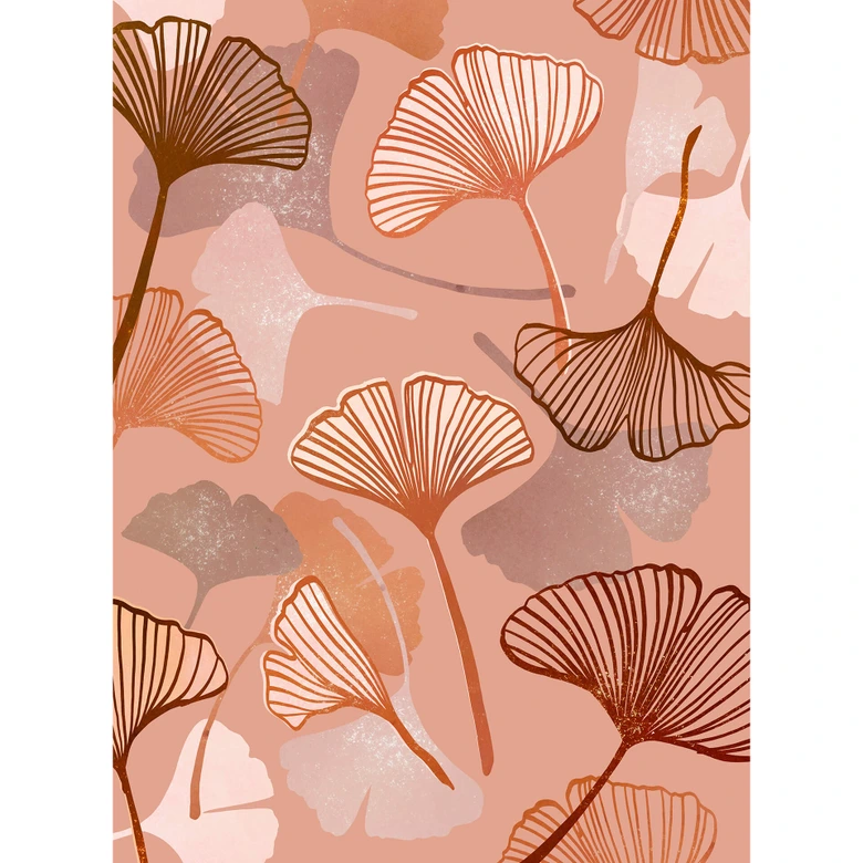 Goed Blauw - Fotomural de Ginkgo 