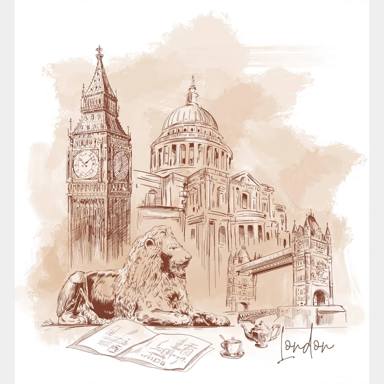 Papier peint photo Love your City - London 