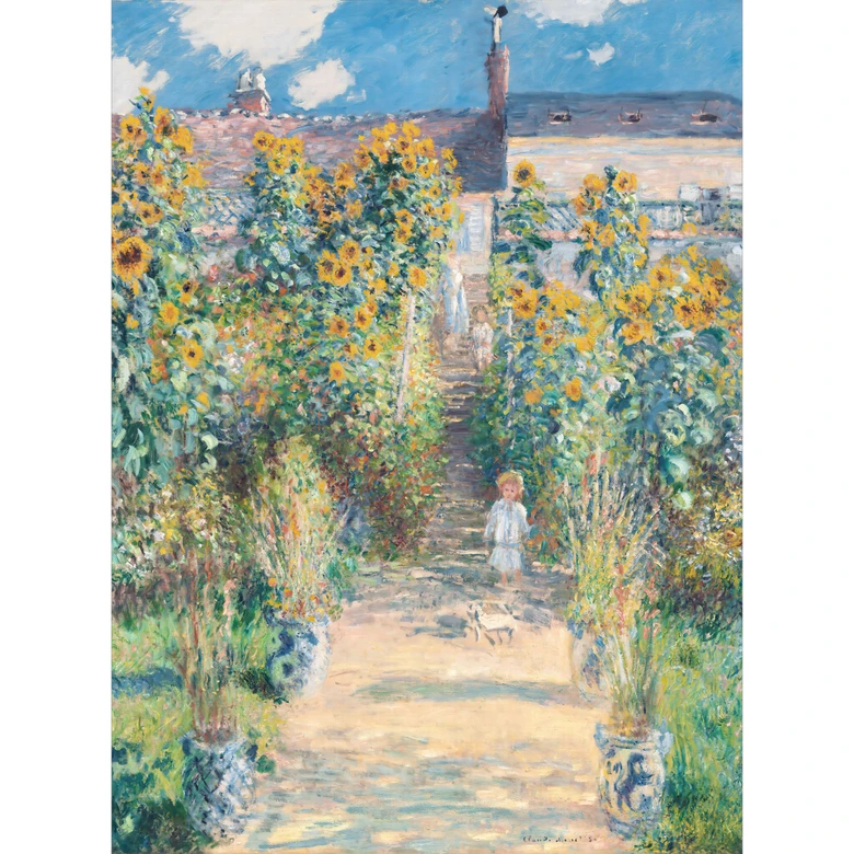 Fototapete Monet - Der Garten Monets in Vétheuil 