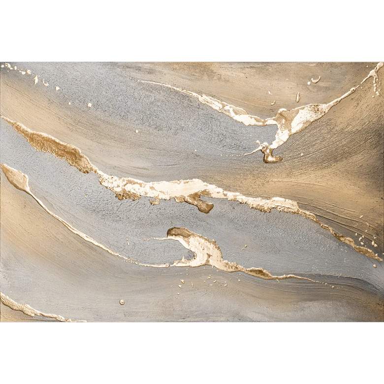 Fototapeta ścienna Sztuka abstrakcyjna - Złoty piasek - Purina-Purite 