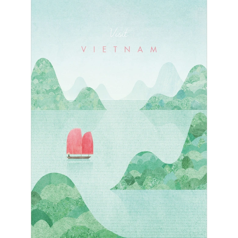 Wall Mural Travel Wallpaper Halong Bay on Vietnam Travel - Rivers 