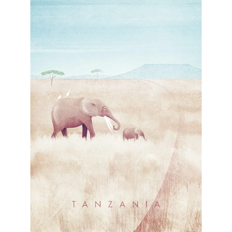 Fototapete Rivers - Tansania 