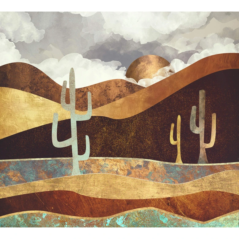 Fotomural SpaceFrog Designs - Desierto de pátina 