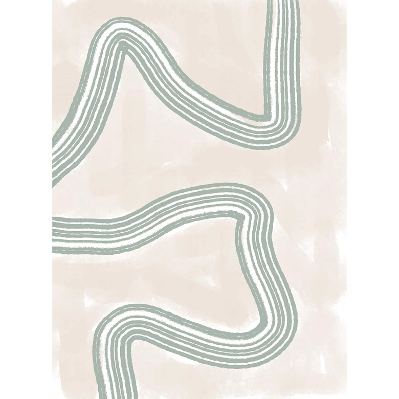 Fototapete Moderne Kunst - Abstracto Twist - uplusmestudio 