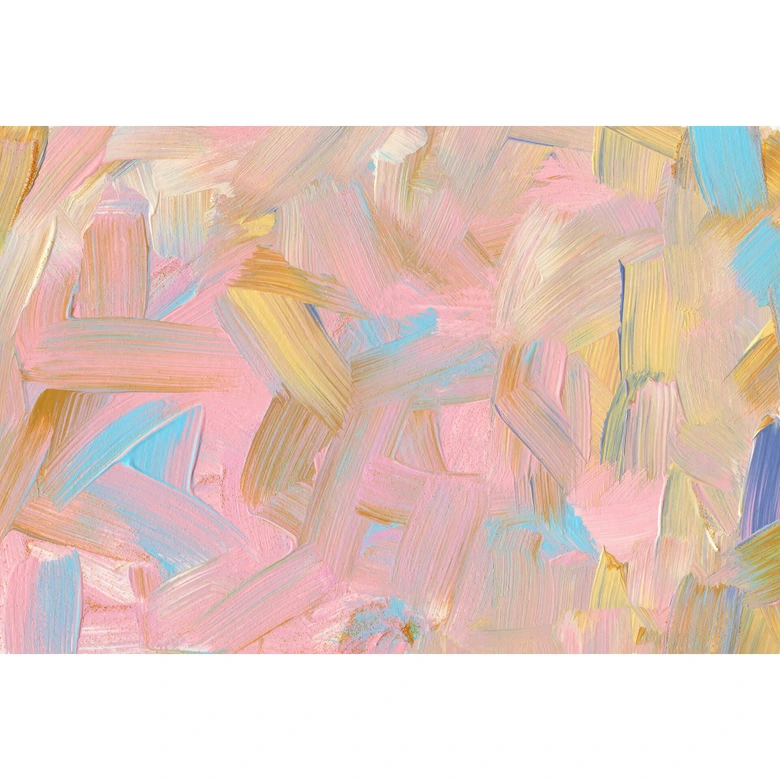 Fototapete uplusmestudio - Abstrakt in Rosa 