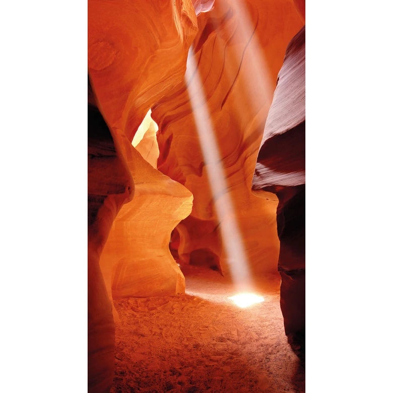 Fototapete Lichtertanz - 144x260 cm 
