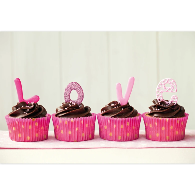 Fototapete Lovely Cupcakes - 384x260 cm 